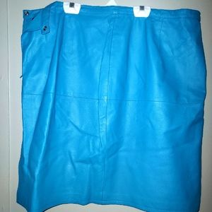 Leather Skirt